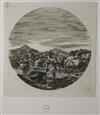 Collection of 13 etchings, engravings and reproductions.